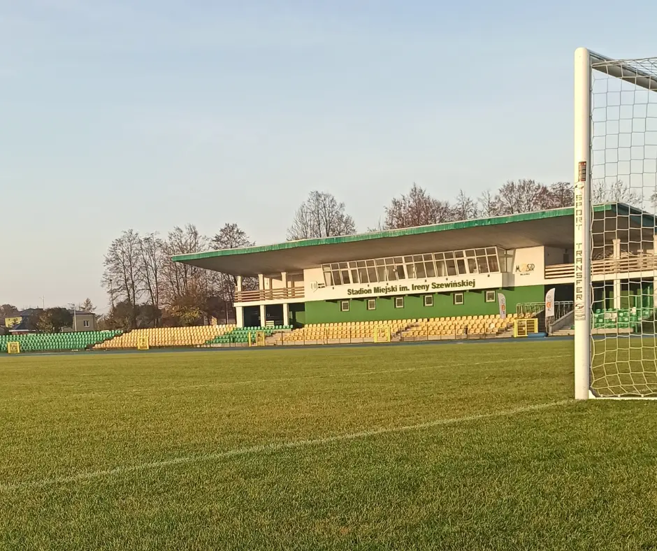 Stadion i bramka
